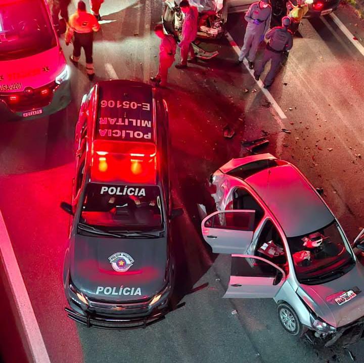 CRIMINOSO MORRE E TRÊS POLICIAIS FICAM FERIDOS EM CONFRONTO NA RODOVIA ANCHIETA