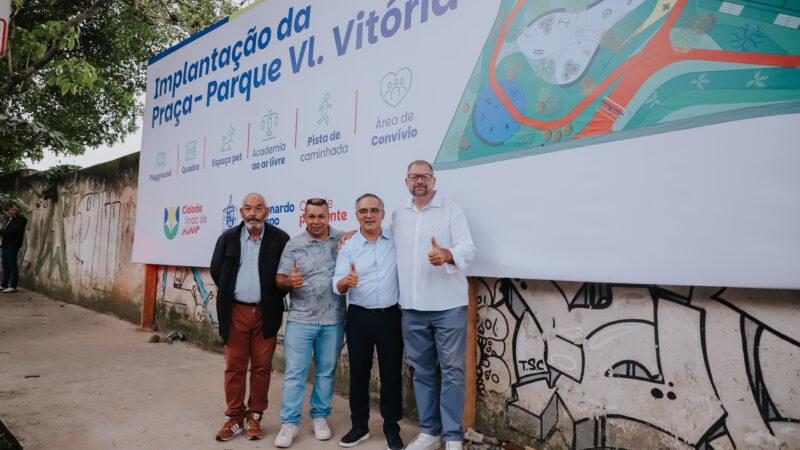VILA VITÓRIA GANHA NOVA PRAÇA-PARQUE COM ÁREA DE 6,8 MIL METROS QUADRADOS EM SÃO BERNARDO