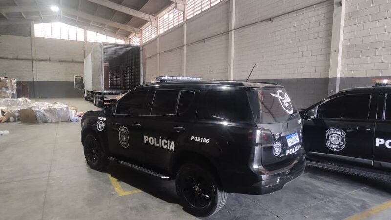 POLÍCIA CIVIL LIBERTA MOTORISTA E RECUPERA CARGA ROUBADA EM SANTANA DE PARNAÍBA