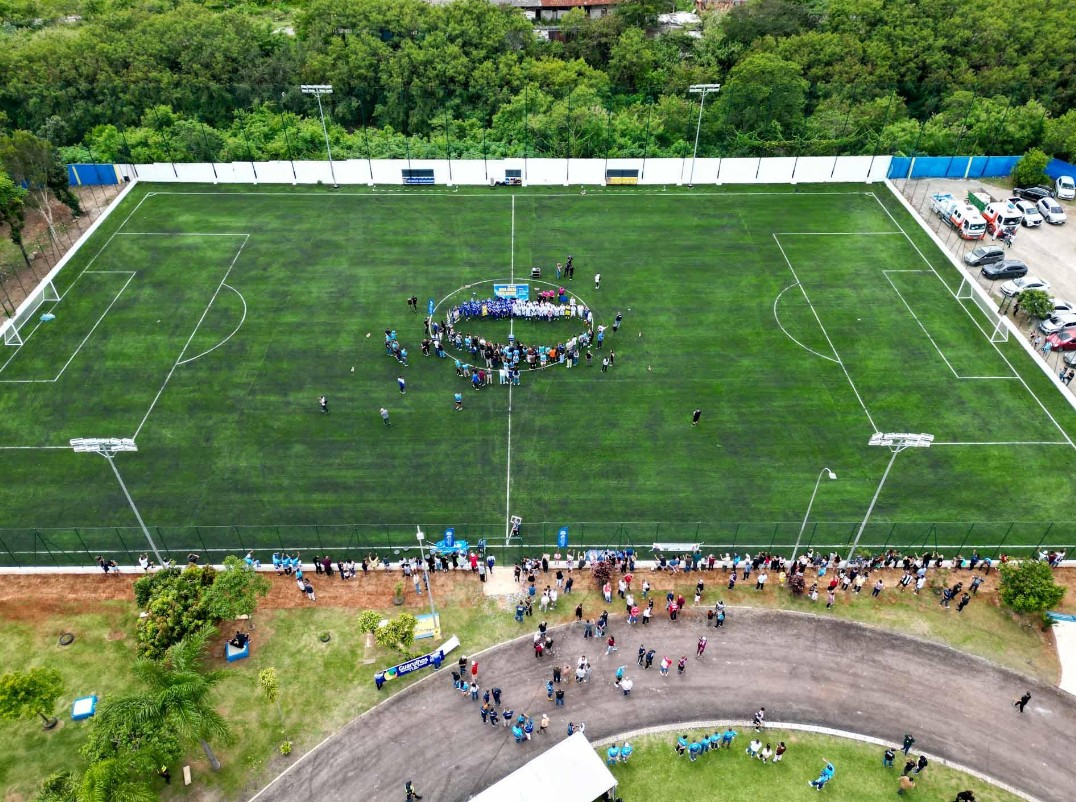 PREFEITURA DE GUARULHOS ENTREGA REVITALIZAÇÃO DA ARENA PONTE GRANDE COM GRAMADO PROFISSIONAL