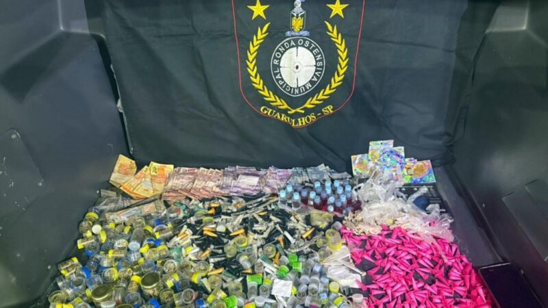 GCM DE GUARULHOS REALIZA PRISÕES E APREENDE DROGAS EM OFENSIVA NO INÍCIO DE 2026