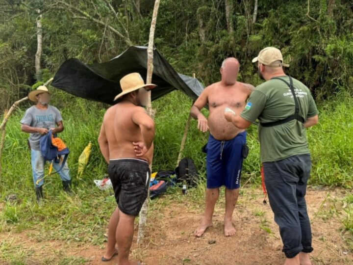 OPERAÇÃO CONTRA PESCA PREDATÓRIA E CAÇA ILEGAL FLAGRA 11 PESSOAS NA REPRESA BILLINGS