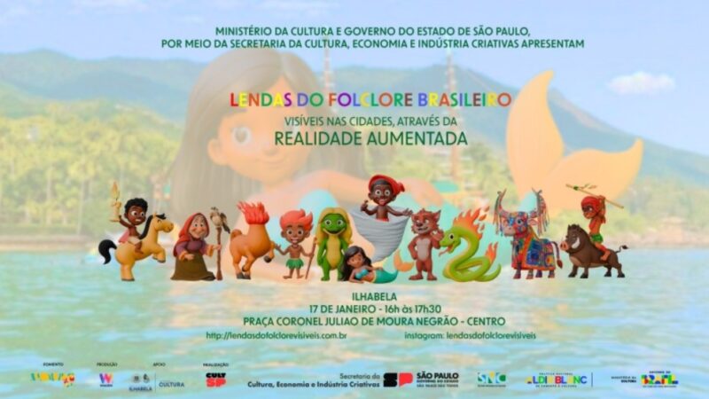 ILHABELA INTEGRA TECNOLOGIA E MEMÓRIA COM PROJETO DE FOLCLORE EM REALIDADE AUMENTADA