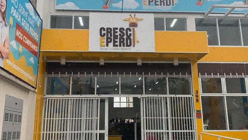 MELHOR BAZAR INFANTIL DO BRASIL, CRESCI E PERDI CHEGA EM SÃO BERNARDO