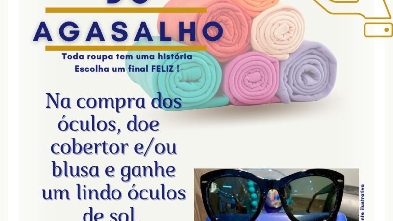 ÓTICAS RAMOS LANÇA CAMPANHA DO AGASALHO 2021