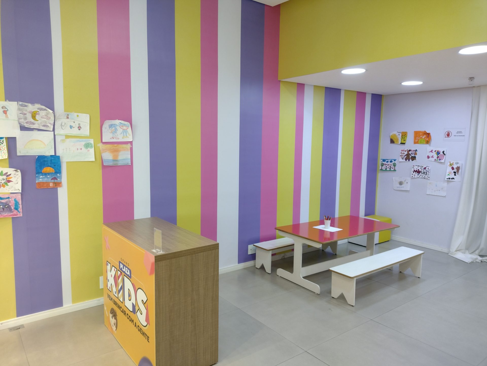 OFICINA DE FÉRIAS DO GRAND PLAZA SHOPPING FAZ SUCESSO E VIRA ATRAÇÃO PERMANENTE PARA AS CRIANÇAS: O GRAND PLAZA KIDS