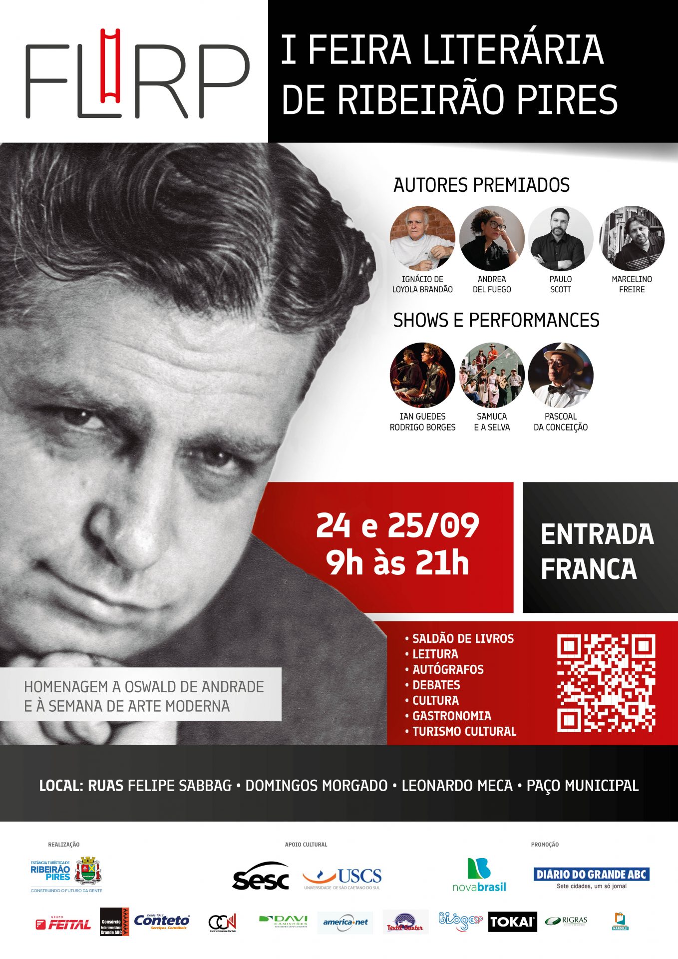 FEIRA LITERÁRIA DE RIBEIRÃO PIRES TEM ATIVIDADE PREPARATÓRIA DO CONGRESSO DE HISTÓRIA DO GRANDE ABC