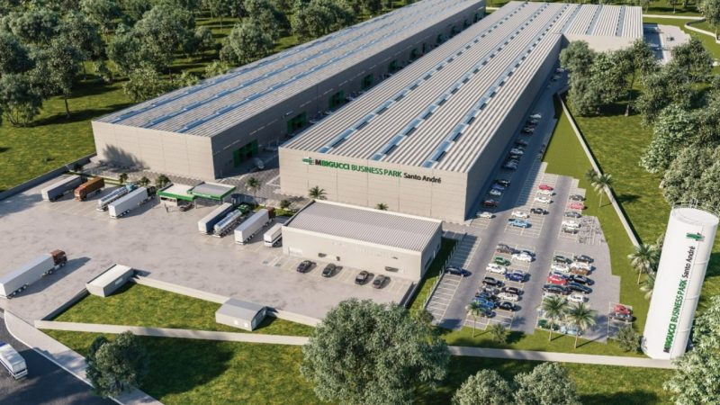 CENTRO LOGÍSTICO DE ALTO PADRÃO EM SANTO ANDRÉ SERÁ ENTREGUE PELA MBIGUCCI EM 2023