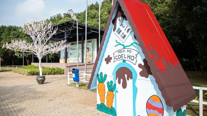 SÃO CAETANO INAUGURA VILA DE PÁSCOA NO PARQUE CHICO MENDES