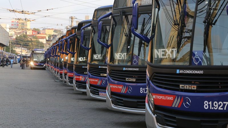 NOVOS ÔNIBUS ZERO KM REFORÇAM A FROTA DA EMTU NO ABC