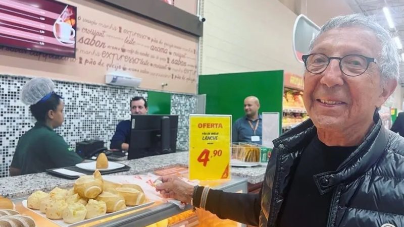 ABILIO DINIZ VISITA ATACADÃO DE DIADEMA