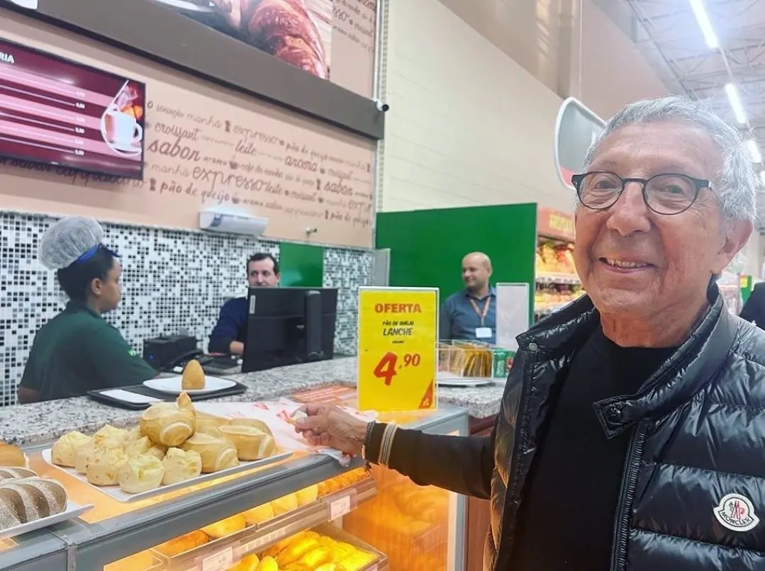 ABILIO DINIZ VISITA ATACADÃO DE DIADEMA