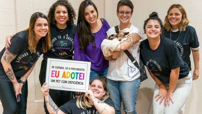 SANTO ANDRÉ RECEBE EVENTO DE ADOÇÃO DE CÃES DEFICIENTES NO DIA 9 DE DEZEMBRO
