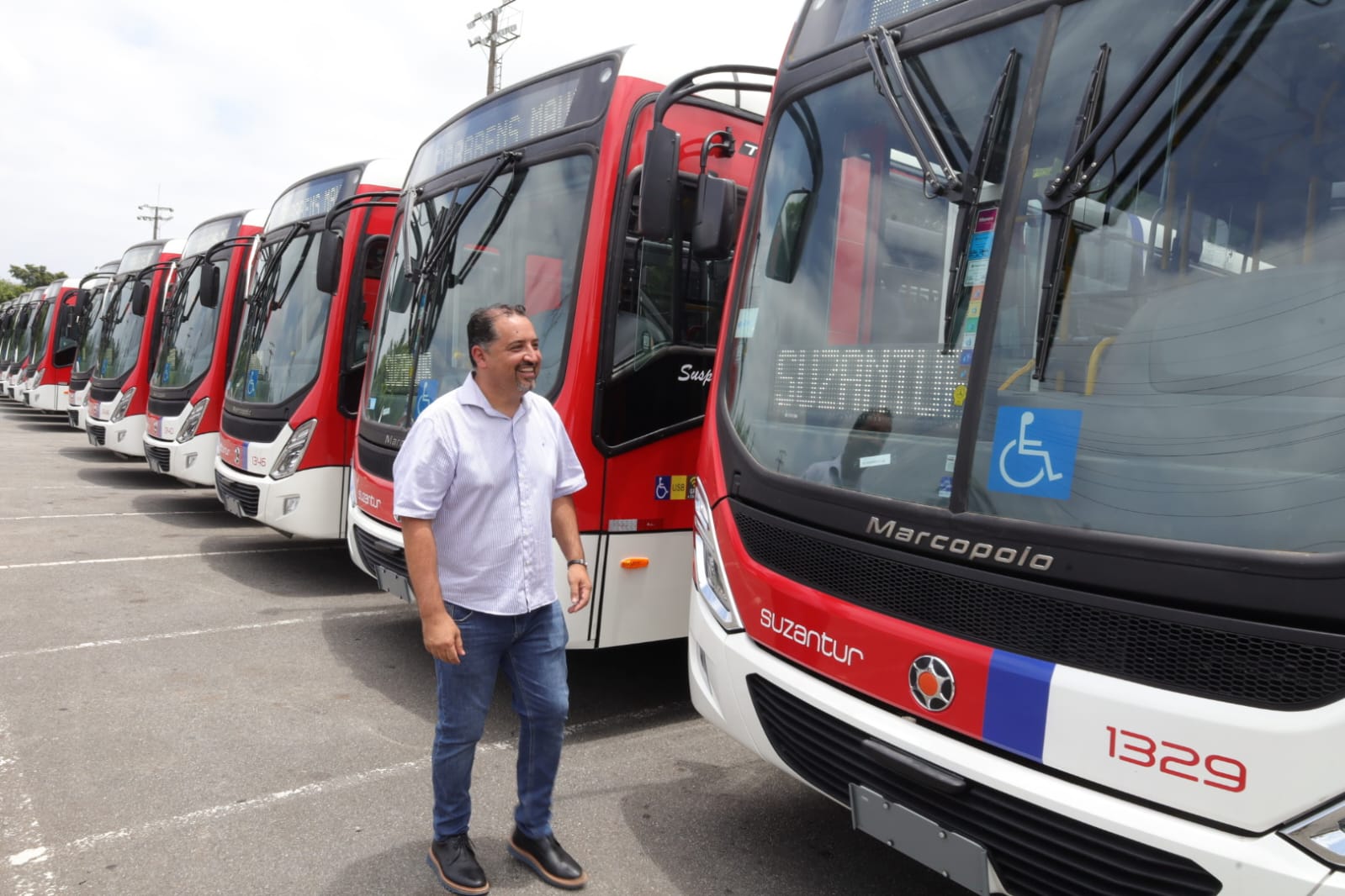 MAUÁ RECEBE 50 NOVOS ÔNIBUS PARA O TRANSPORTE COLETIVO MUNICIPAL