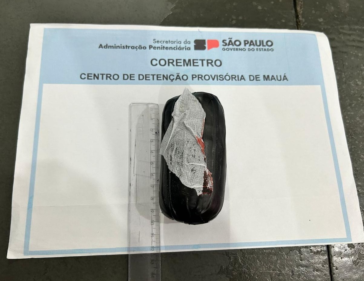MULHER TENTA ENTRAR EM CDP DE MAUÁ COM ILÍCITO INTRODUZIDO EM GENITÁLIA