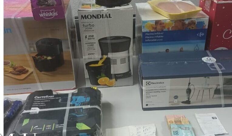 IDOSO DE 72 ANOS É FLAGRADO COM PRODUTOS FURTADOS DE HIPERMERCADO EM SÃO CAETANO