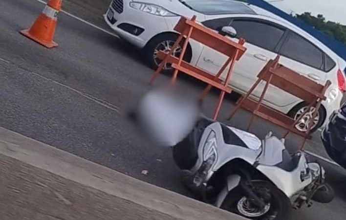 ACIDENTE DE MOTO EM SANTO ANDRÉ RESULTA EM VÍTIMA FATAL