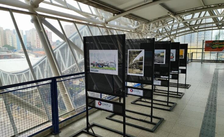EXPOSIÇÃO FOTOGRÁFICA OLHAR METROPOLITANO DA EMTU CHEGA AO TERMINAL DIADEMA NA SEGUNDA-FEIRA (26)