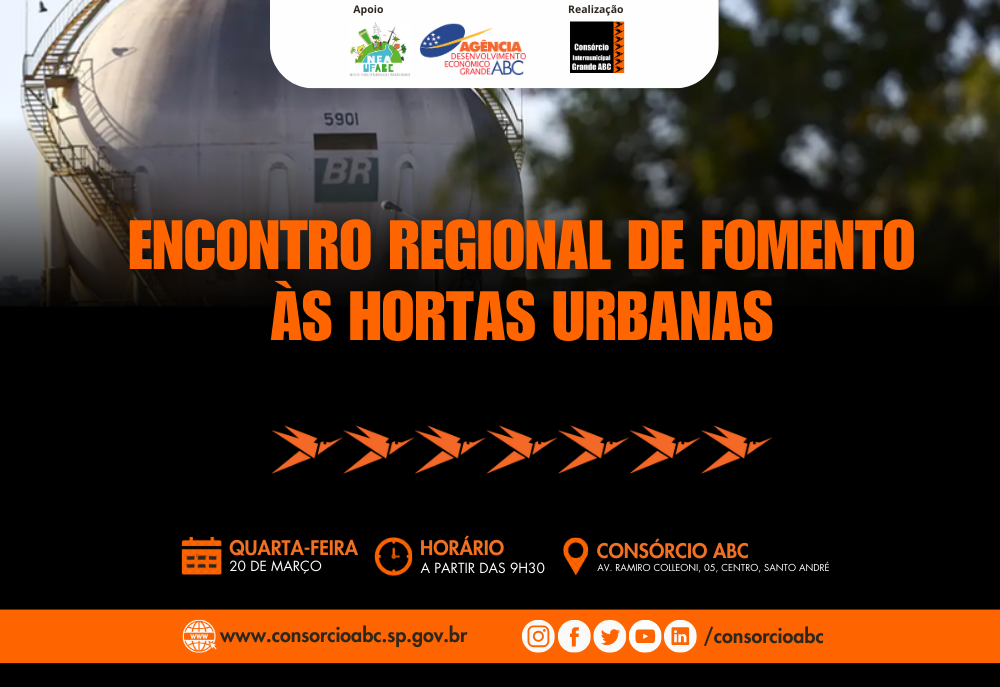 GRANDE ABC PROMOVE ENCONTRO REGIONAL DE FOMENTO ÀS HORTAS URBANAS