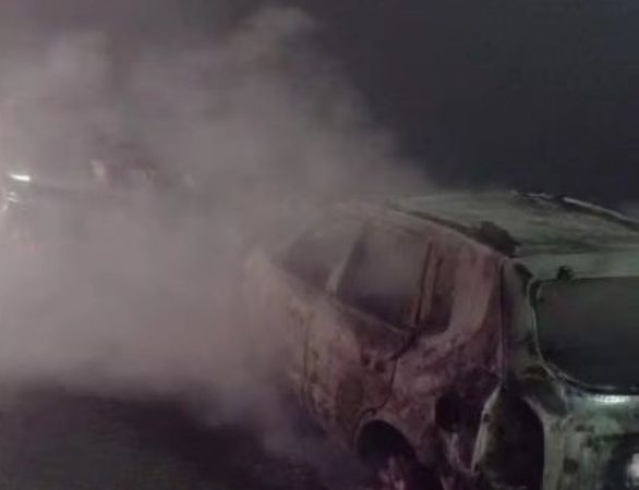 MOTORISTA MORRE CARBONIZADO APÓS INVADIR CONTRAMÃO E BATER EM CARRO NA IMIGRANTES