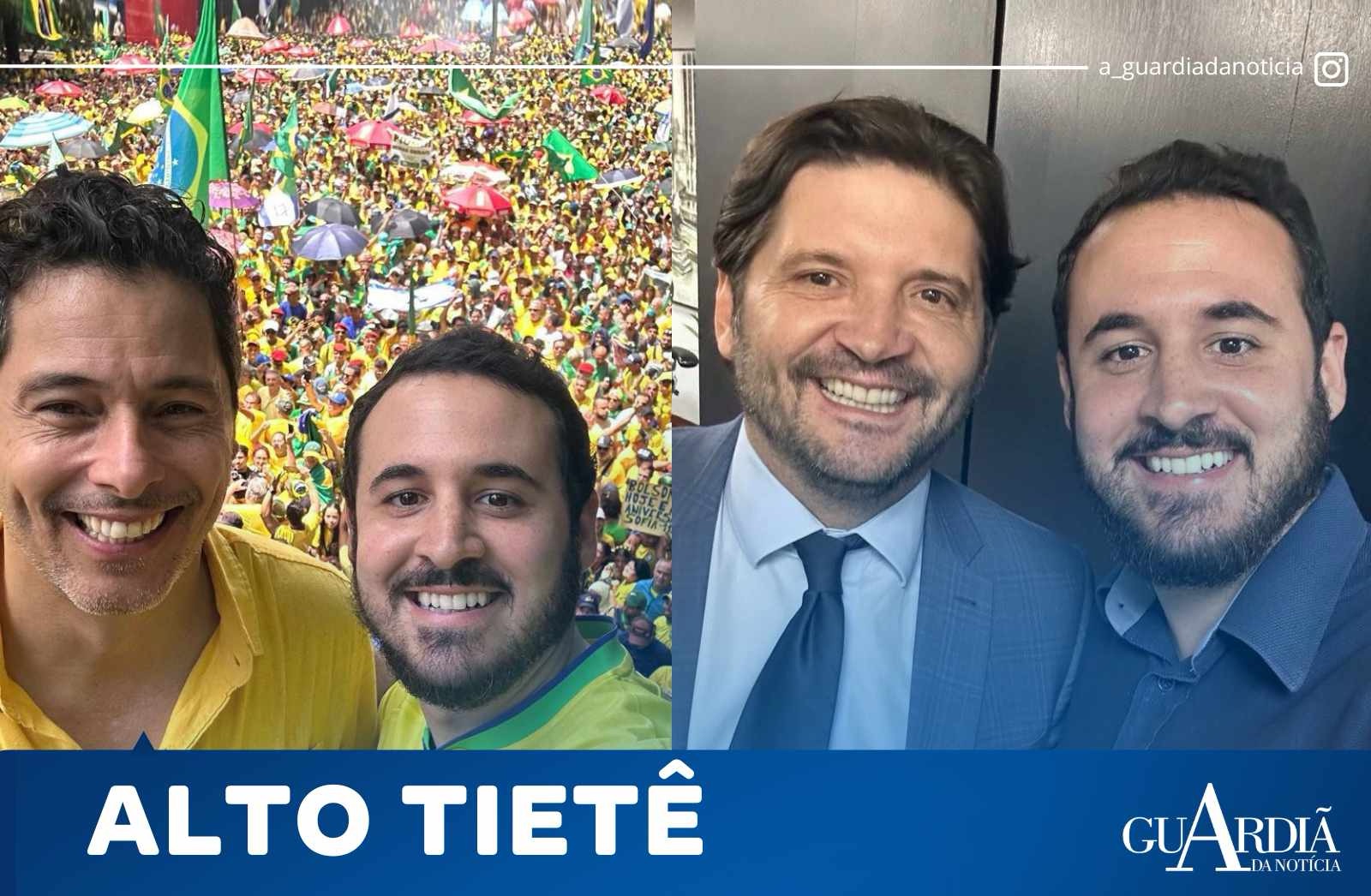 DOWNLOAD: PRESIDENTE DA ALESP E DEPUTADO FEDERAL MÁRCIO ALVINO QUEREM LUCAS SANCHES PREFEITO DE GUARULHOS PELO PL