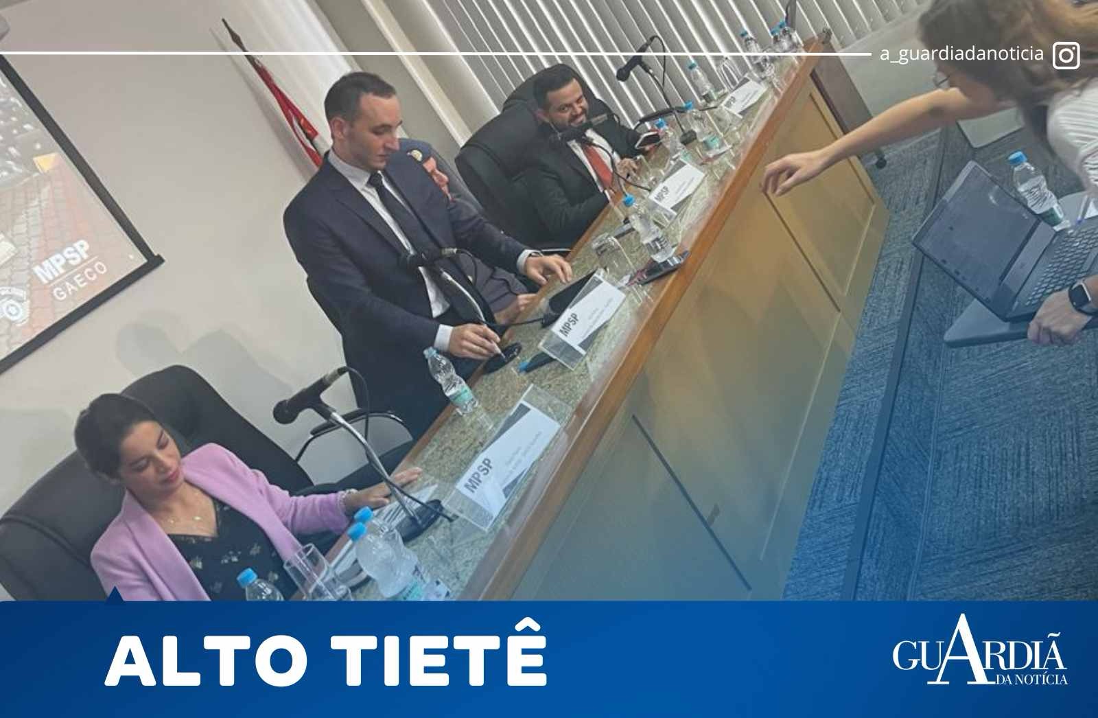 PROMOTORES DO GAECO REVELAM DETALHES DA OPERAÇÃO MUNDITIA EM GUARULHOS