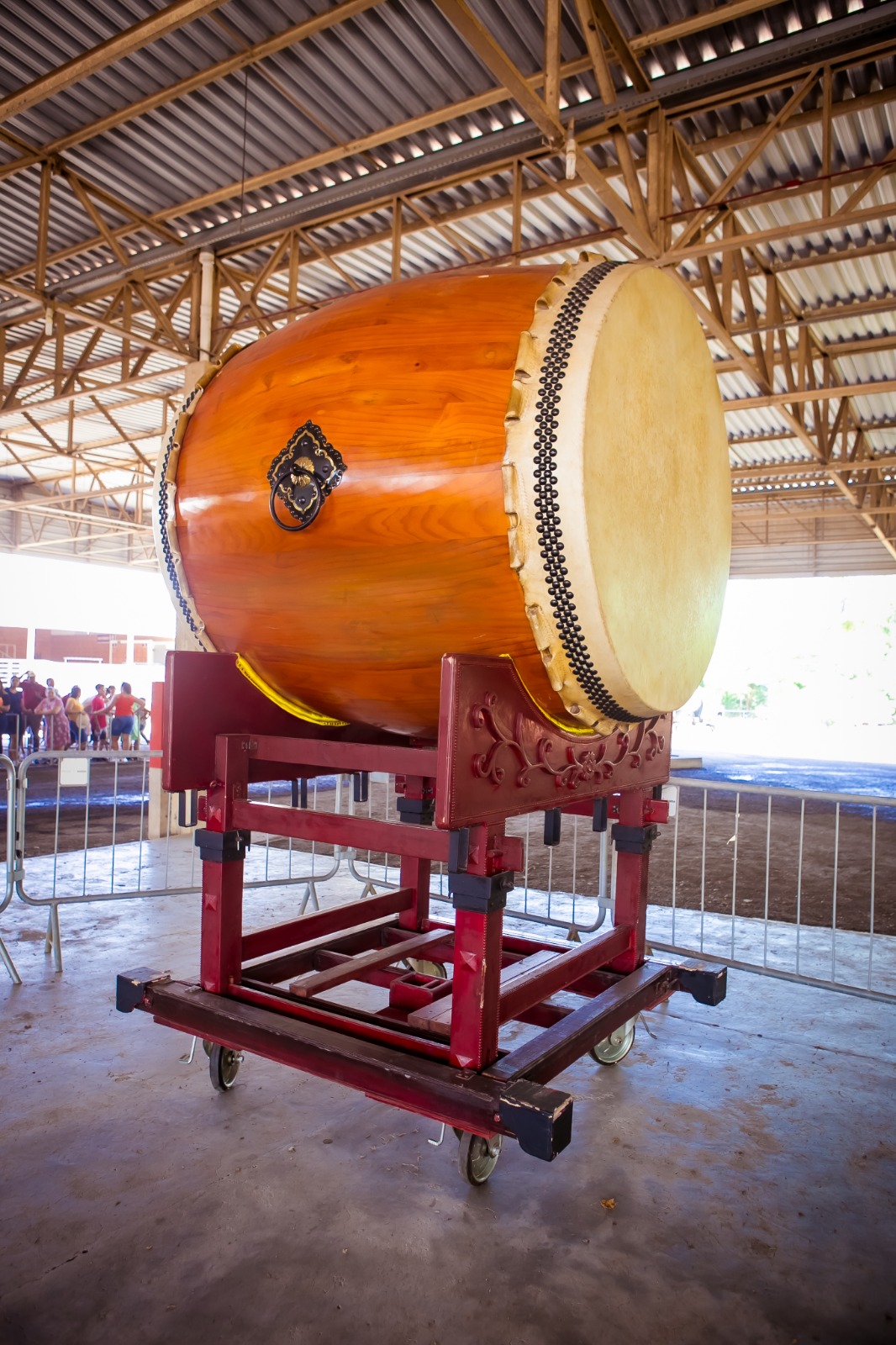 MAIOR ODAIKO DO BRASIL É INSTALADO EM ITU