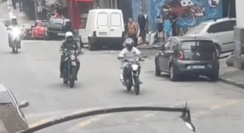 SÁBADO EM DIADEMA: GCM CAI DE MOTO DURANTE PERSEGUIÇÃO A MOTOCICLISTAS E HOMEM É PRESO POR OFENSAS A PMs