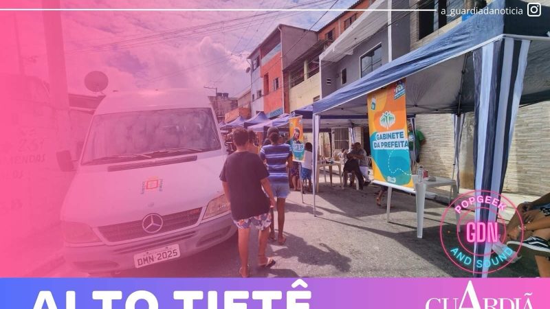 FERRAZ DE VASCONCELOS: PREFEITURA NO MEU BAIRRO OFERECE SERVIÇOS GRATUITOS À POPULAÇÃO