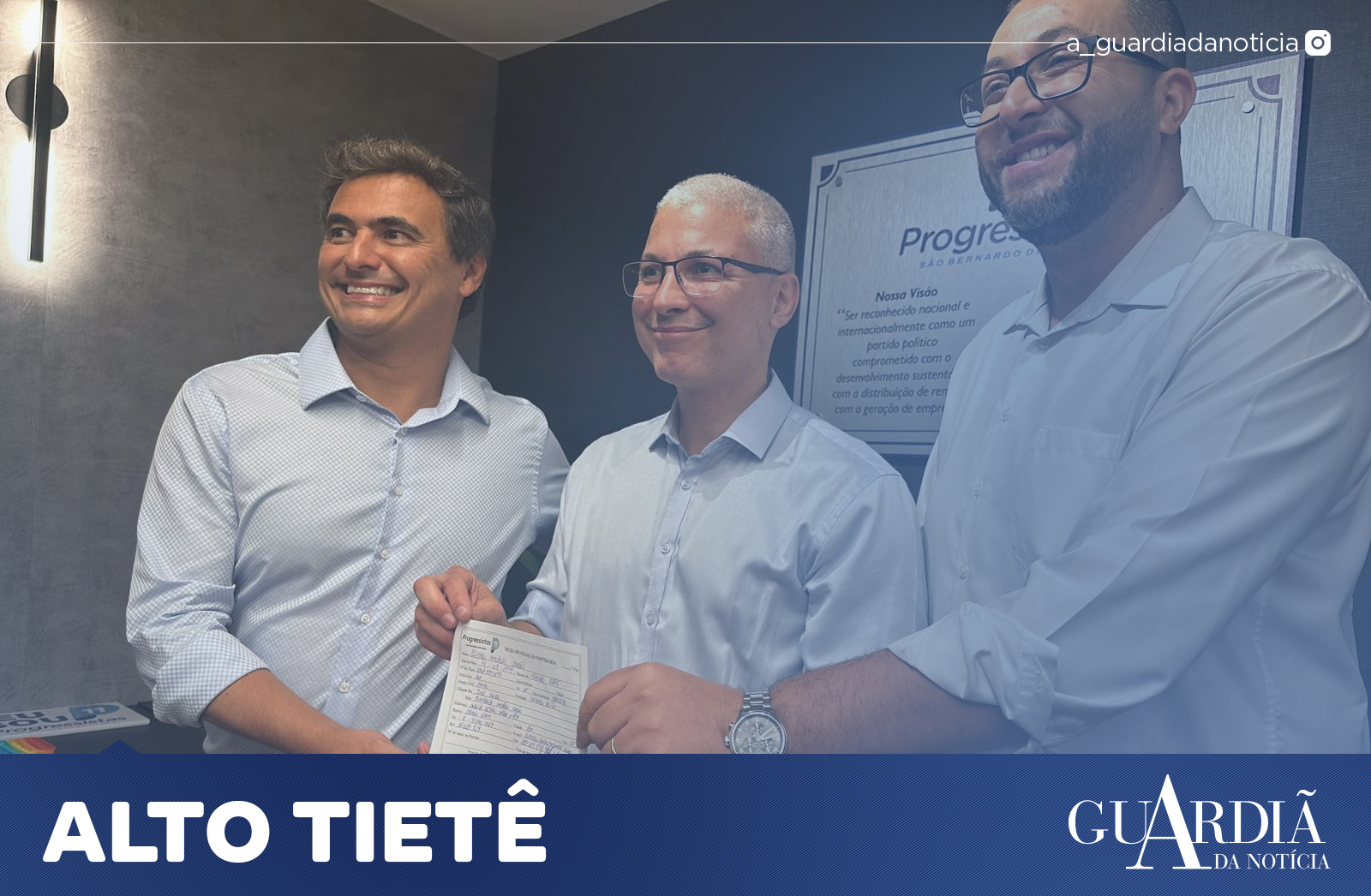 DOWNLOAD DA GUARDIÃ POÁ: DELEGADO TITULAR DR. ELIARDO DEIXA PL E FILIA NO PP PARA CONTRIBUIR COM PLANO DE SAULO NA ÁREA DA SEGURANÇA