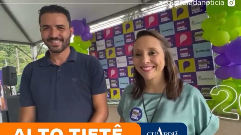 PODEMOS LANÇA PRÉ- CAMPANHA DE DIOGO PERNOCA PARA PREFEITO DE POÁ