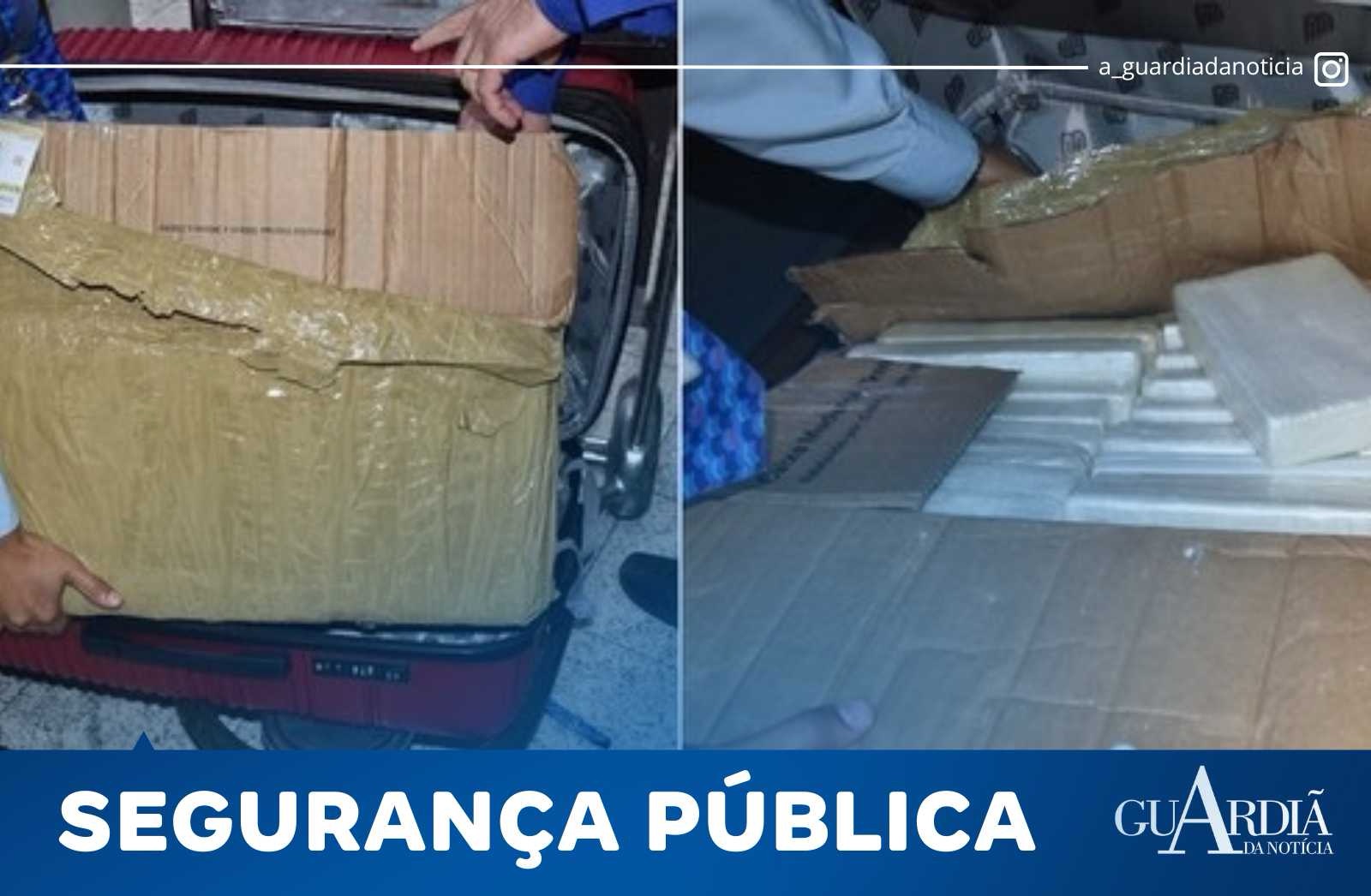 GUARULHOS: PF APREENDE MAIS DE 40 KG DE DROGA NO AEROPORTO INTERNACIONAL