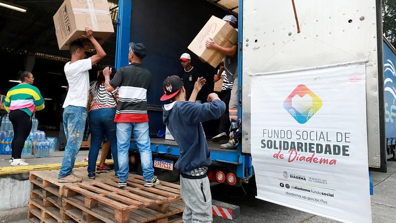FUNDO SOCIAL DE DIADEMA ENVIA AJUDA PARA DESABRIGADOS NO RIO GRANDE DO SUL