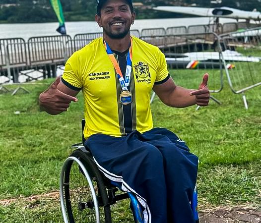 ATLETA DE SÃO BERNARDO CONQUISTA OURO NO MUNDIAL E REFORÇA VAGA ÀS PARALIMPÍADAS DE PARIS