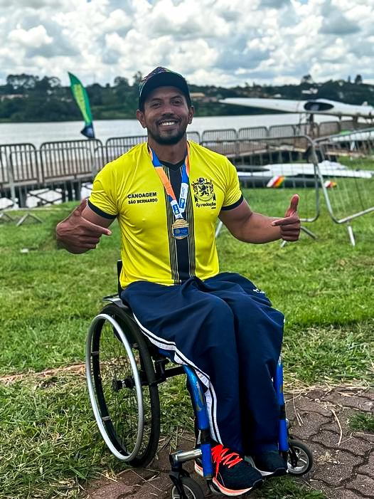 ATLETA DE SÃO BERNARDO CONQUISTA OURO NO MUNDIAL E REFORÇA VAGA ÀS PARALIMPÍADAS DE PARIS