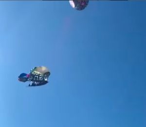 VÍDEOS MOSTRAM QUEDA DE BALÕES EM VÁRIOS LOCAIS DO ABC NESTE DOMINGO