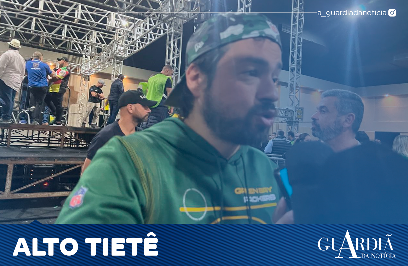 GUTI ENALTECE A FORÇA DE BOLSONARO E DIZ QUE O XERIFE É O CANDIDATO DA DIREITA EM GUARULHOS
