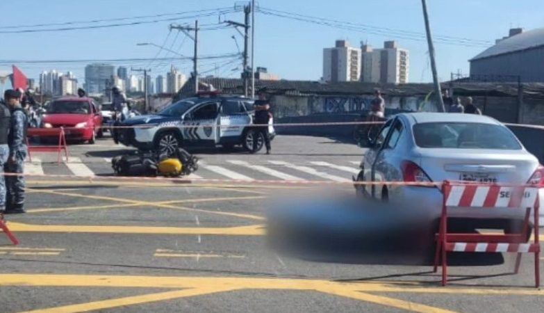 IDOSO DE 75 ANOS PERDE A VIDA EM ACIDENTE ENTRE MOTO E CARRO EM SÃO CAETANO