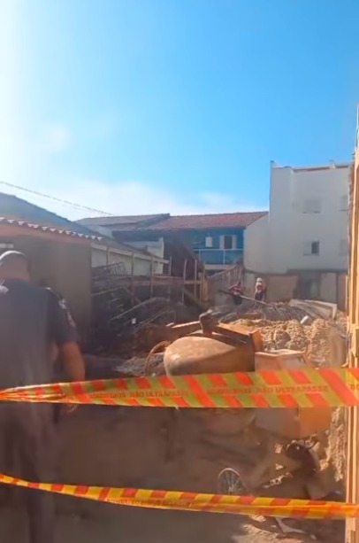 MURO DE CONSTRUÇÃO DESABA E HOMEM PERDE A VIDA EM SANTO ANDRÉ