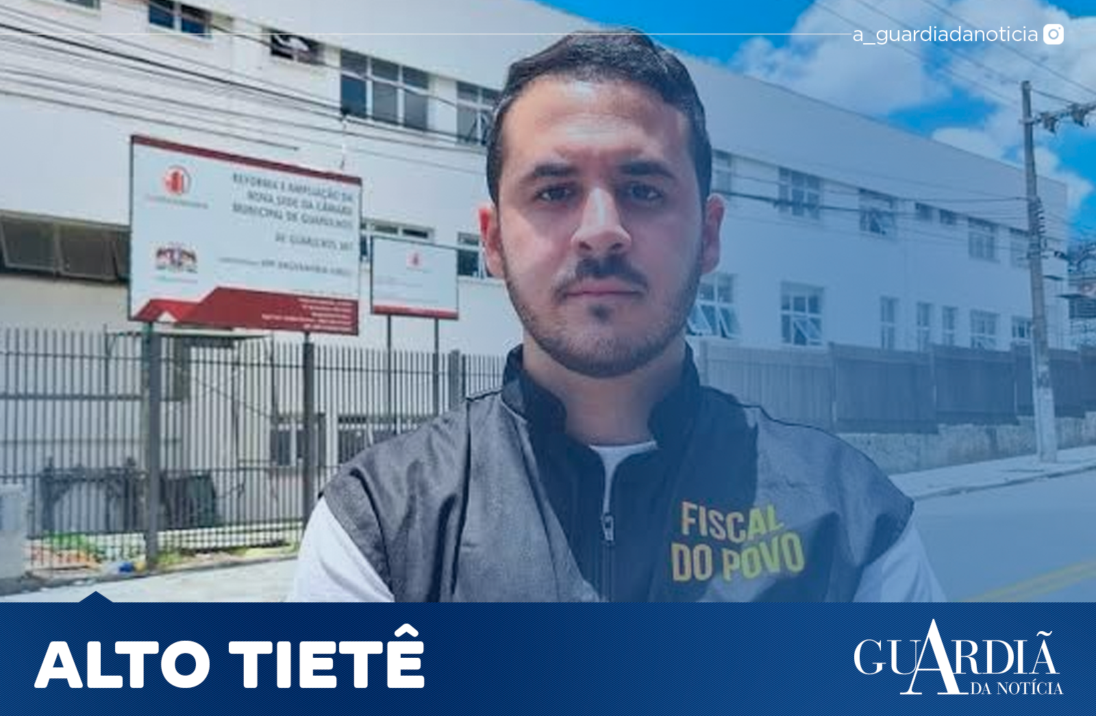 GUARULHOS: GUTI NÃO DESCARTA A CHANCE DE PRÉ-CANDIDATO DO PL SER O VICE DO XERIFE