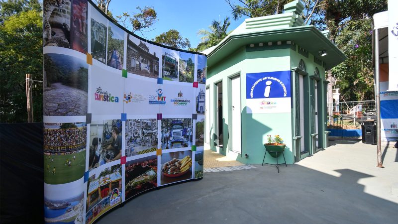 PREFEITO ORLANDO MORANDO INAUGURA CENTRO TURÍSTICO DE SÃO BERNARDO