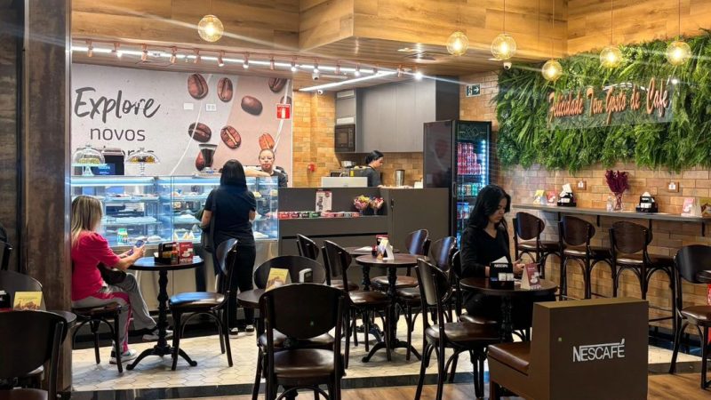 CAFETERIA NESCAFÉ É INAUGURADA NO SÃO BERNARDO PLAZA SHOPPING