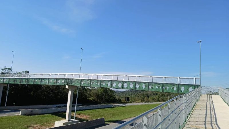 PASSARELA E CICLOVIA SÃO INAUGURADAS NA RODOVIA DOS IMIGRANTES