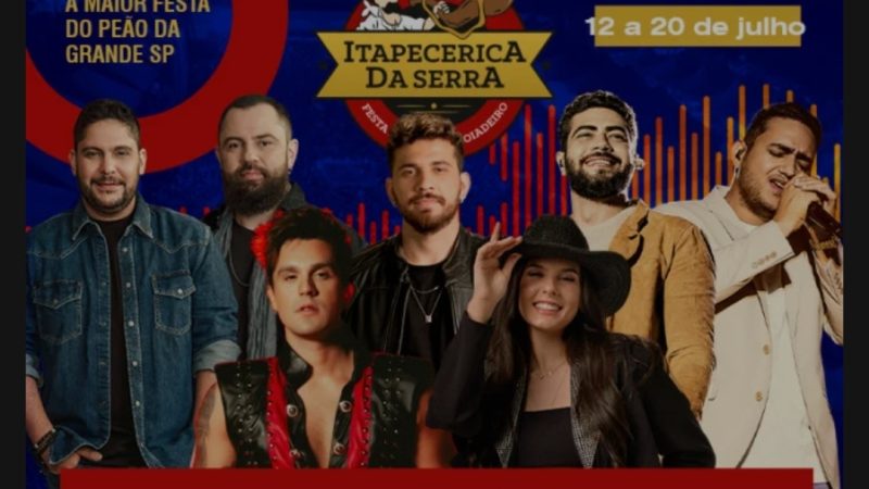 ITAPECERICA DA SERRA: FESTA DO PEÃO DE BOIADEIRO COMEÇA NESTE FINAL DE SEMANA