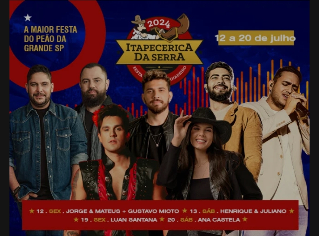 ITAPECERICA DA SERRA: FESTA DO PEÃO DE BOIADEIRO COMEÇA NESTE FINAL DE SEMANA