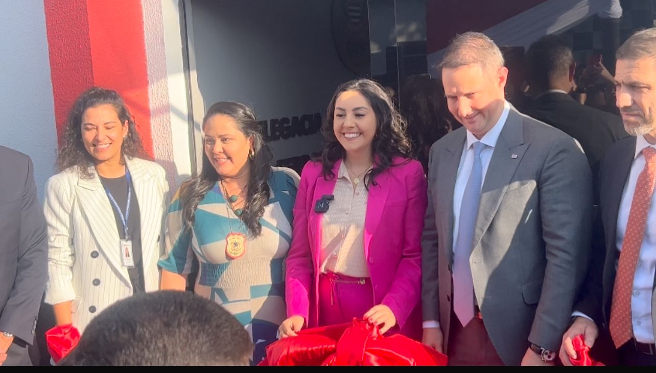 SECRETÁRIO DE SEGURANÇA PÚBLICA DE SP INAUGURA DELEGACIA DA DEFESA DA MULHER EM FERRAZ DE VASCONCELOS