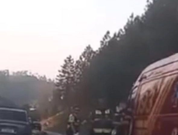 COLISÃO ENTRE MOTO E CARRO DEIXA UMA VÍTIMA SEM VIDA NA RODOVIA ÍNDIO TIBIRIÇÁ