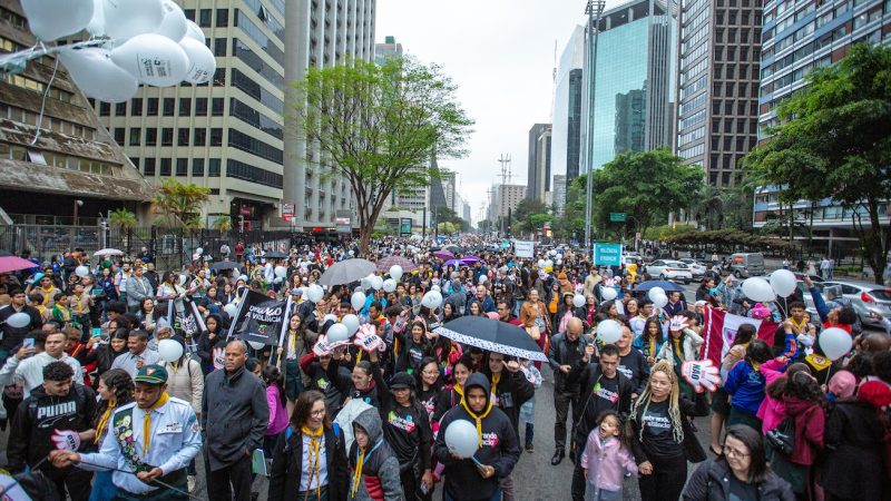PASSEATA CONTRA ABUSO SEXUAL INFANTIL REÚNE MILHARES NA AVENIDA PAULISTA NESTE SÁBADO