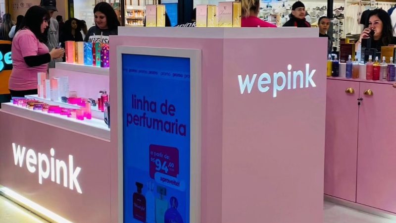 PRIMEIRO QUIOSQUE WEPINK DA INFLUENCER VIRGÍNIA FONSECA É INAUGURADO NO ABC PAULISTA