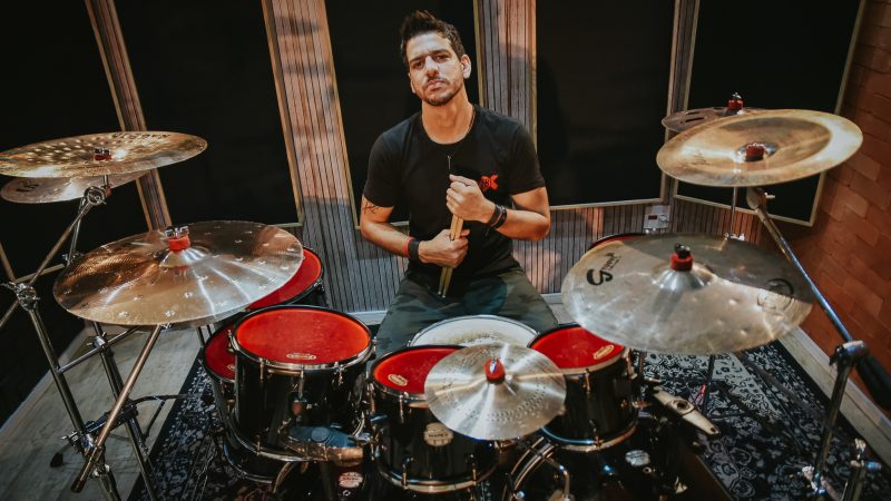 BATERISTA BRASILEIRO ALESSANDRO KELVIN PROMOVE WORKSHOP E DRUMSHOW EM SÃO BERNARDO DO CAMPO